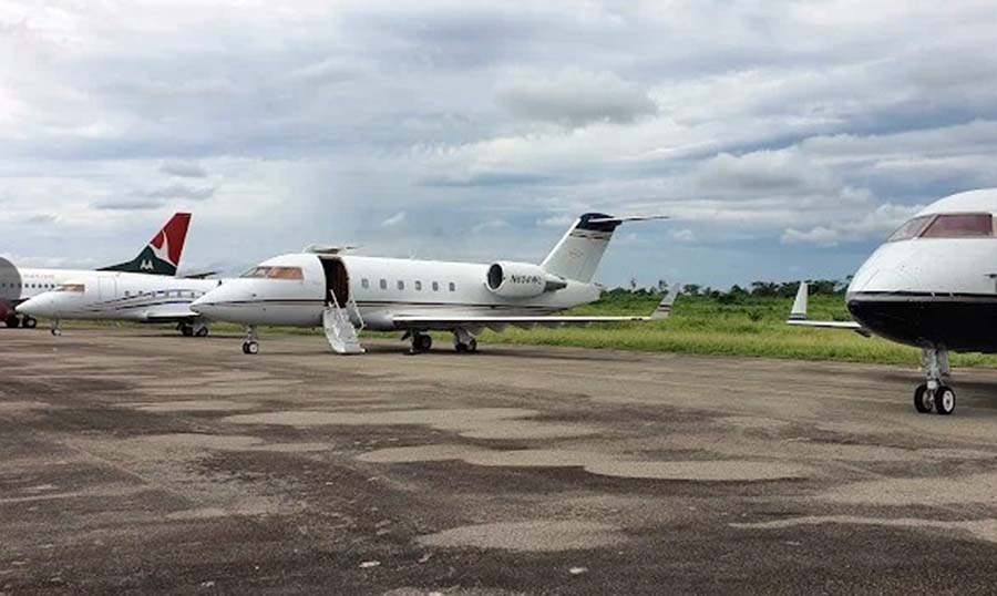 Picture of planes at Akure Airport
